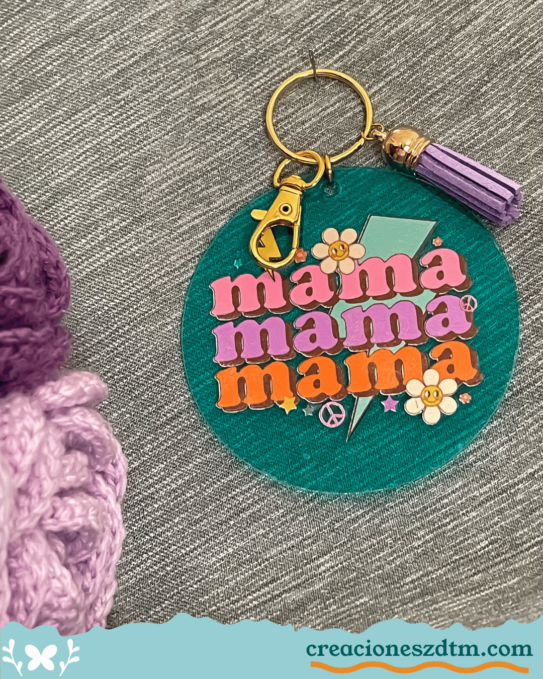 Mama Keychain - Creaciones ZDTM