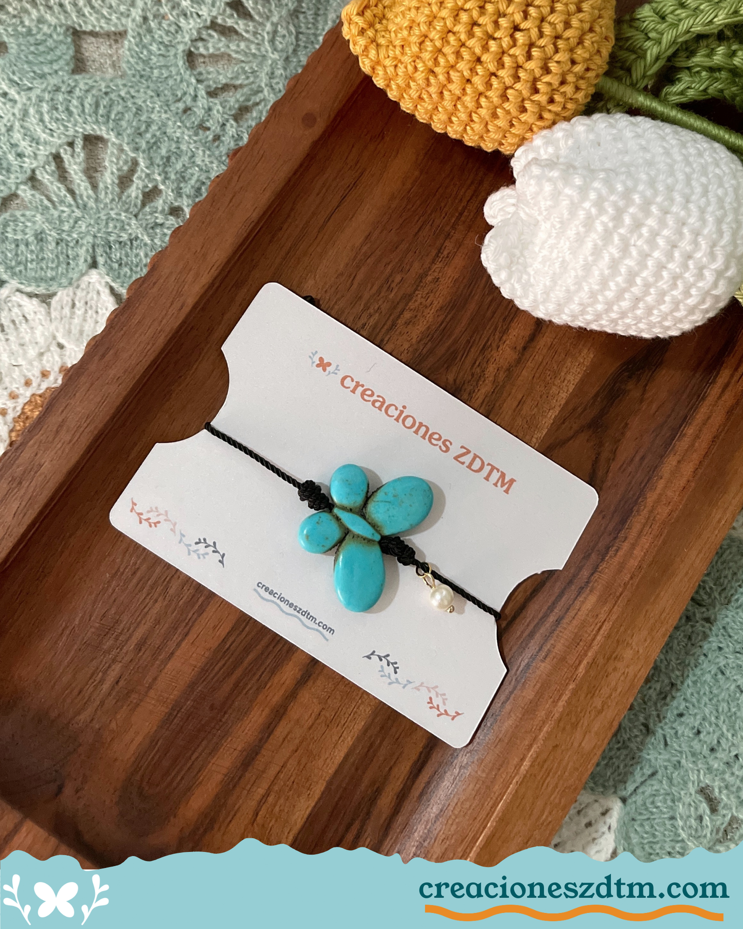 Happy Butterfly - Black - Creaciones ZDTM