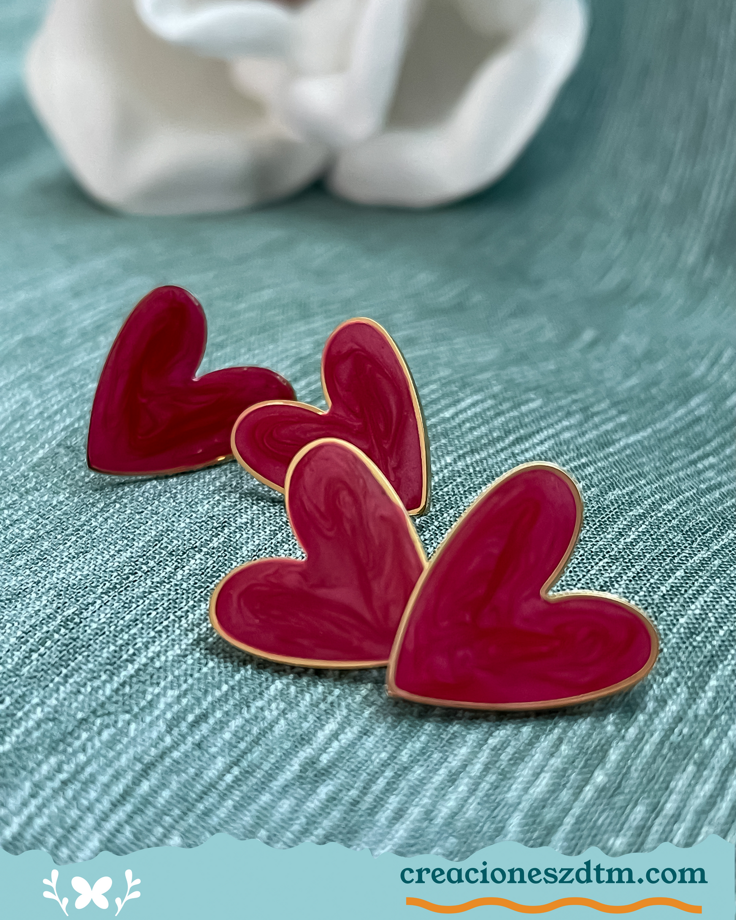 Red Heart Stud - Creaciones ZDTM