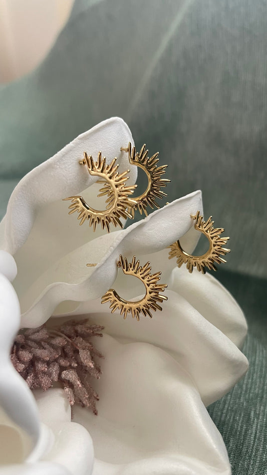 Half Sun Earring - Creaciones ZDTM