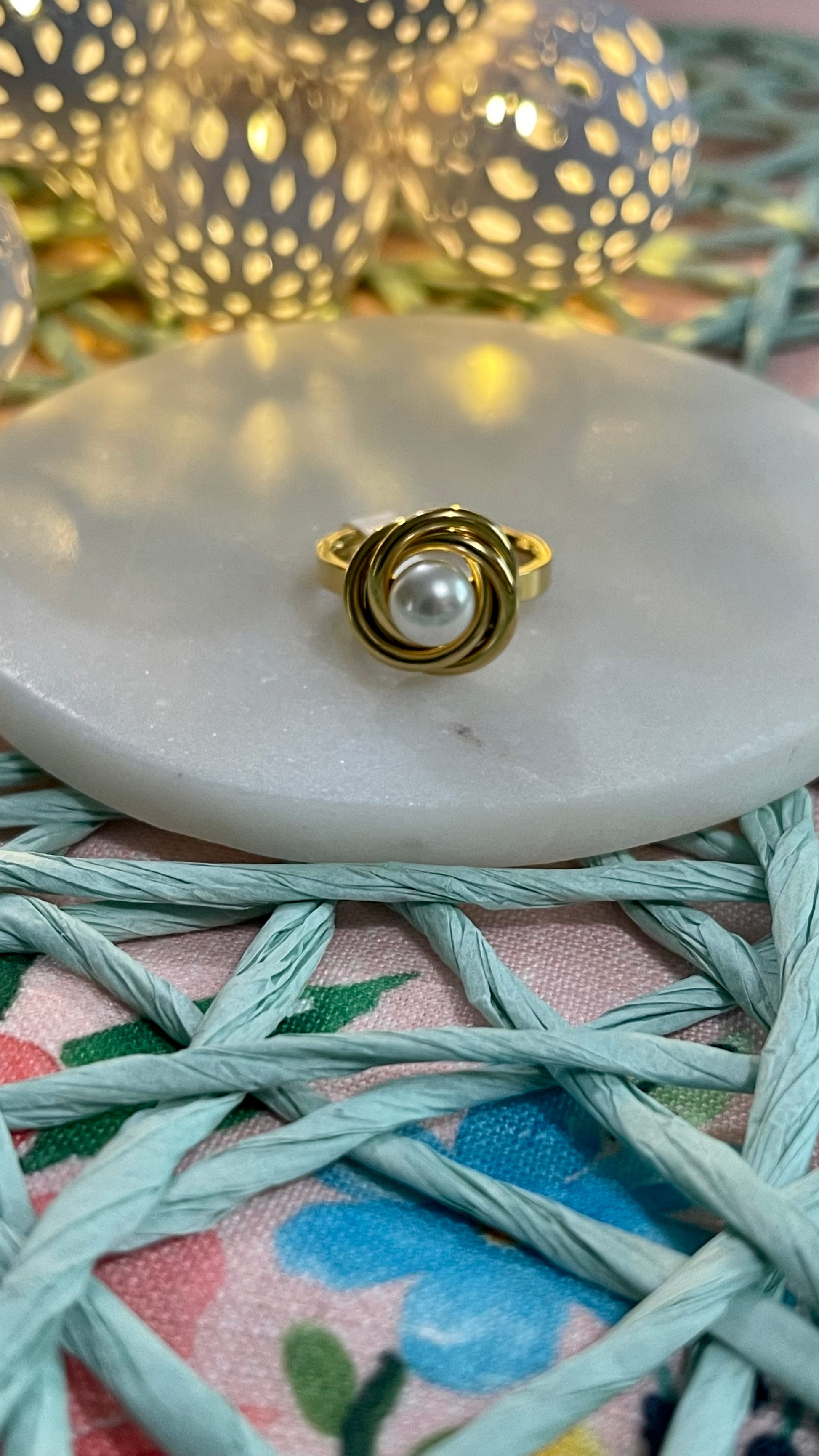 Love the Pearl Ring - Creaciones ZDTM