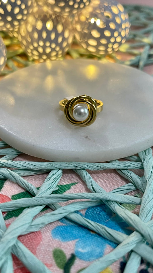 Love the Pearl Ring - Creaciones ZDTM