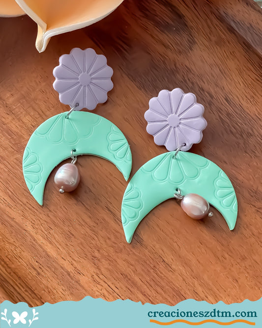 Deliz Earring (Mint) - Creaciones ZDTM