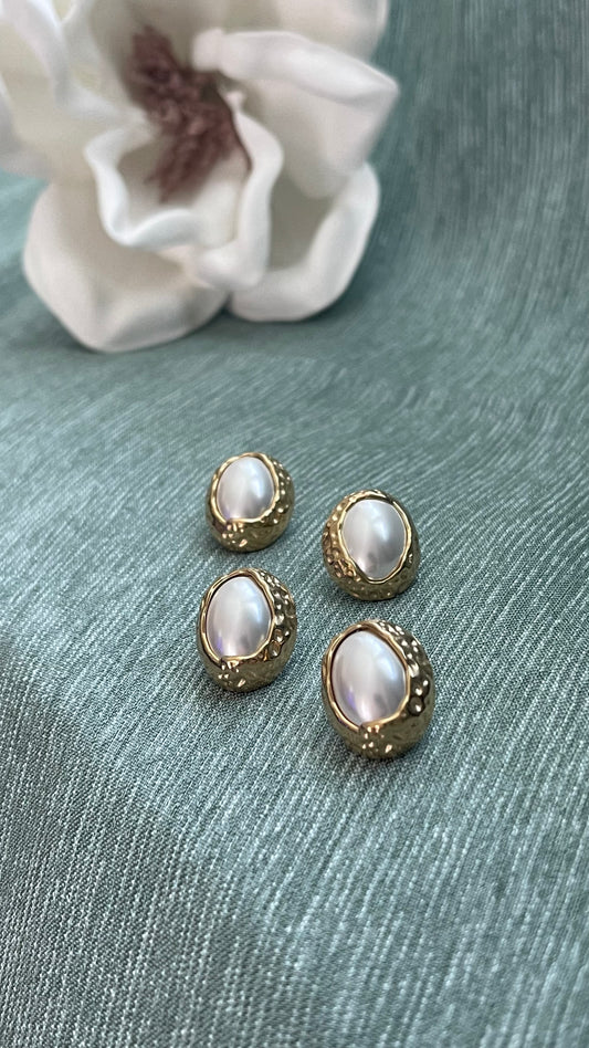 Funky Pearl Earring - Creaciones ZDTM