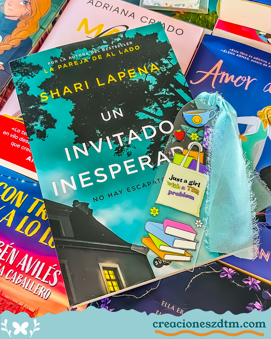Books, Candles And Coffee Lovers Bookmark