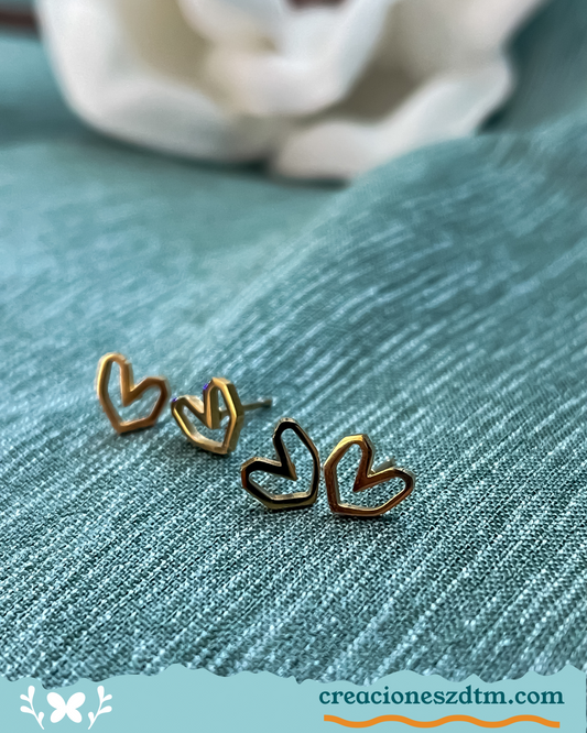 Heart Shape Earring - Creaciones ZDTM