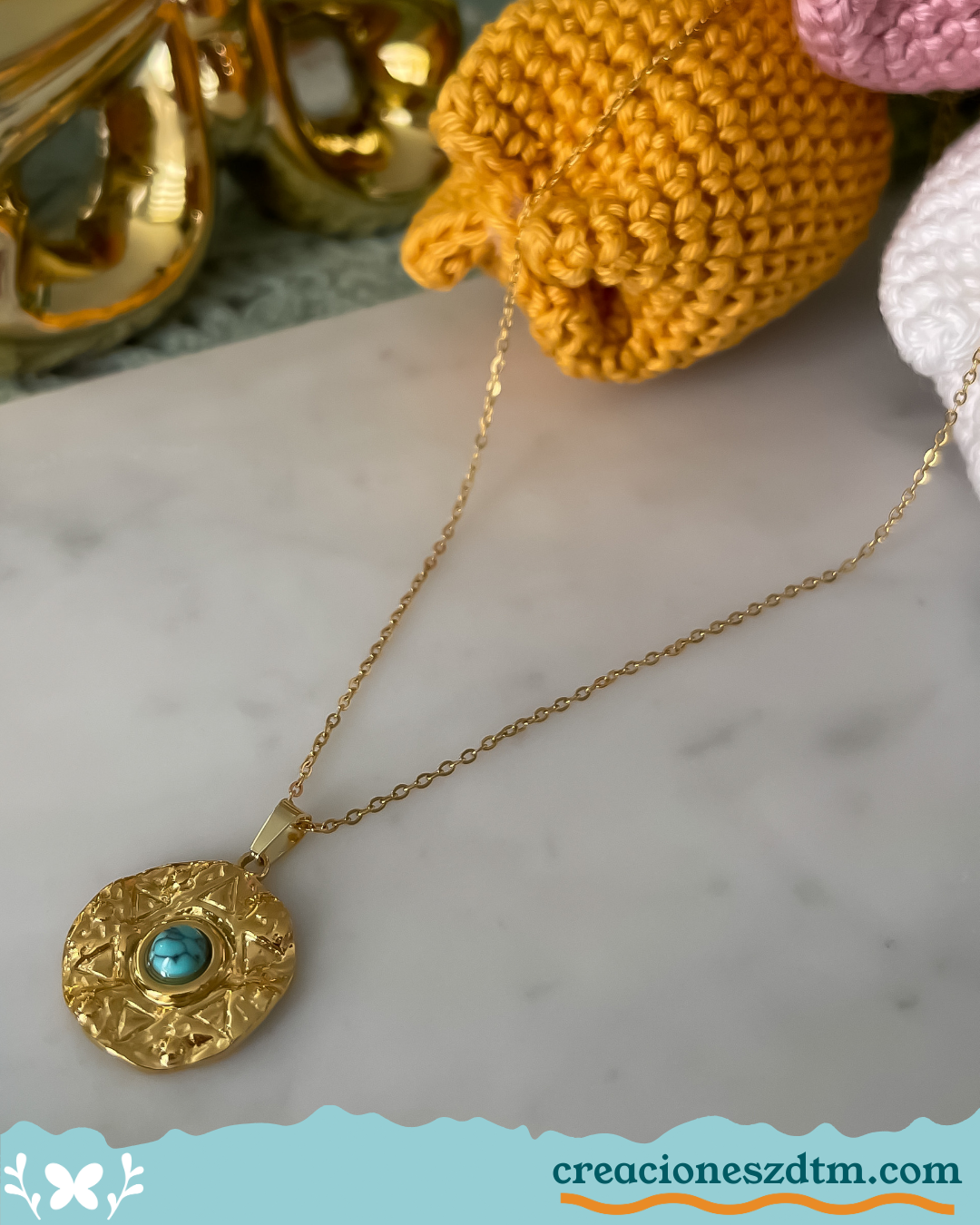 Delilah Necklace (Turquoise)
