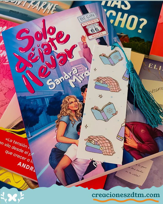Blanket and Books Bookmark
