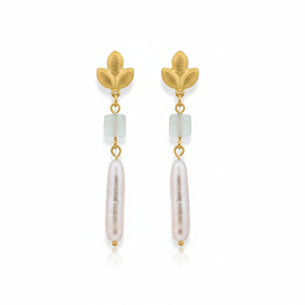 Perlas de Amor - Pantallas/Aretes – Joyería Artesanal Creaciones ZDTM