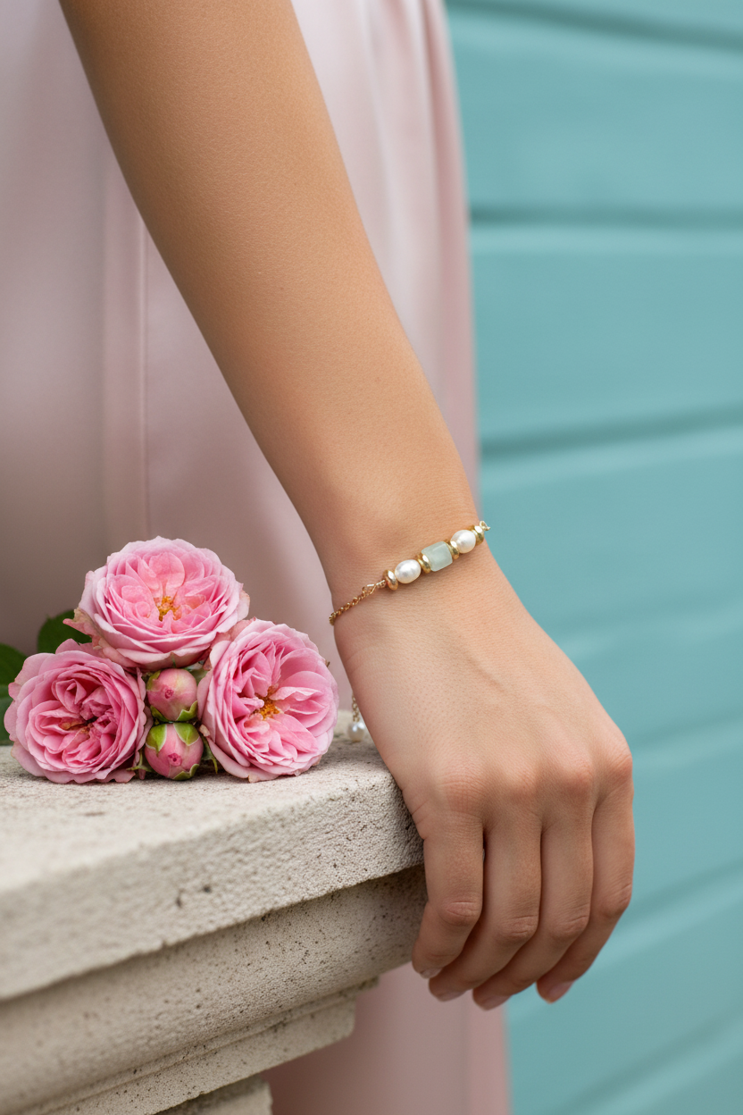 Pulsera pared aqua